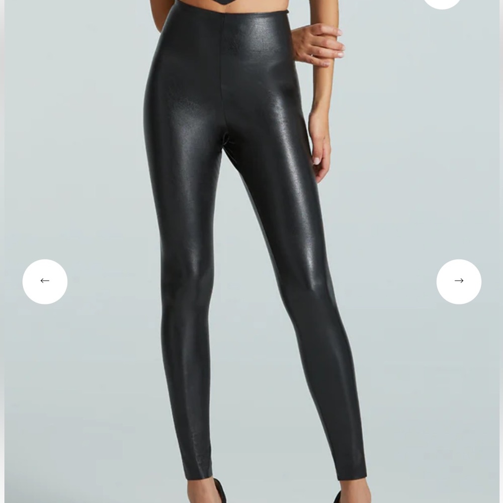 Commando Faux leather leggings black- never worn. New without tags